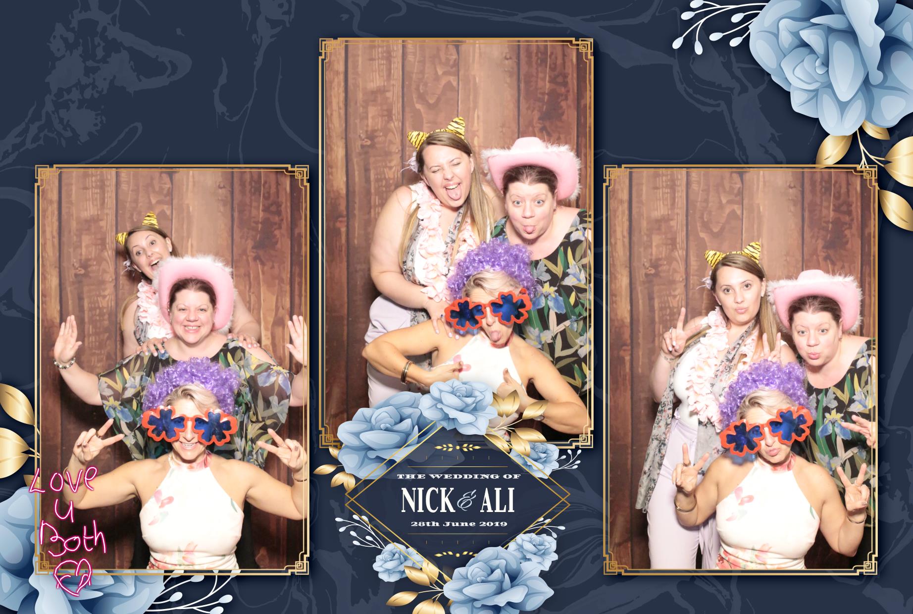Nick & Ali's Wedding | View more photos from the event at gallery.myphotoboothexperience.co.uk/u/MyPhotoBoothExperienceLtd/Nick-Alis-Wedding